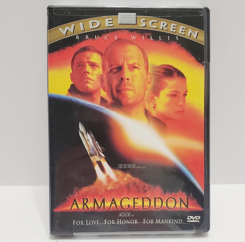 DVD Armageddon Bruce Willis NEW & UNOPENED Widescreen Edition Rated PG13